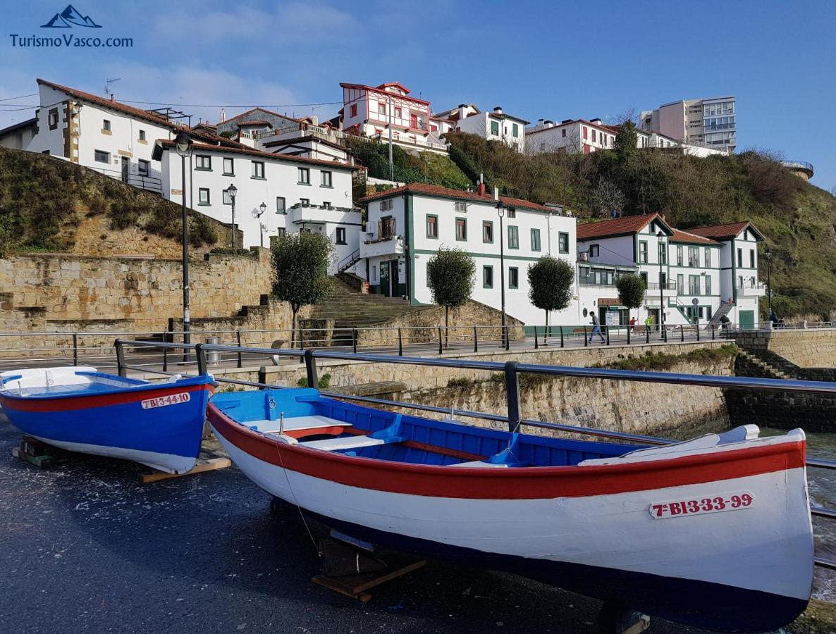 Confortable Piso En El Puerto Viejo De Algorta, A 7 Min De La Playa Getxo Exterior foto